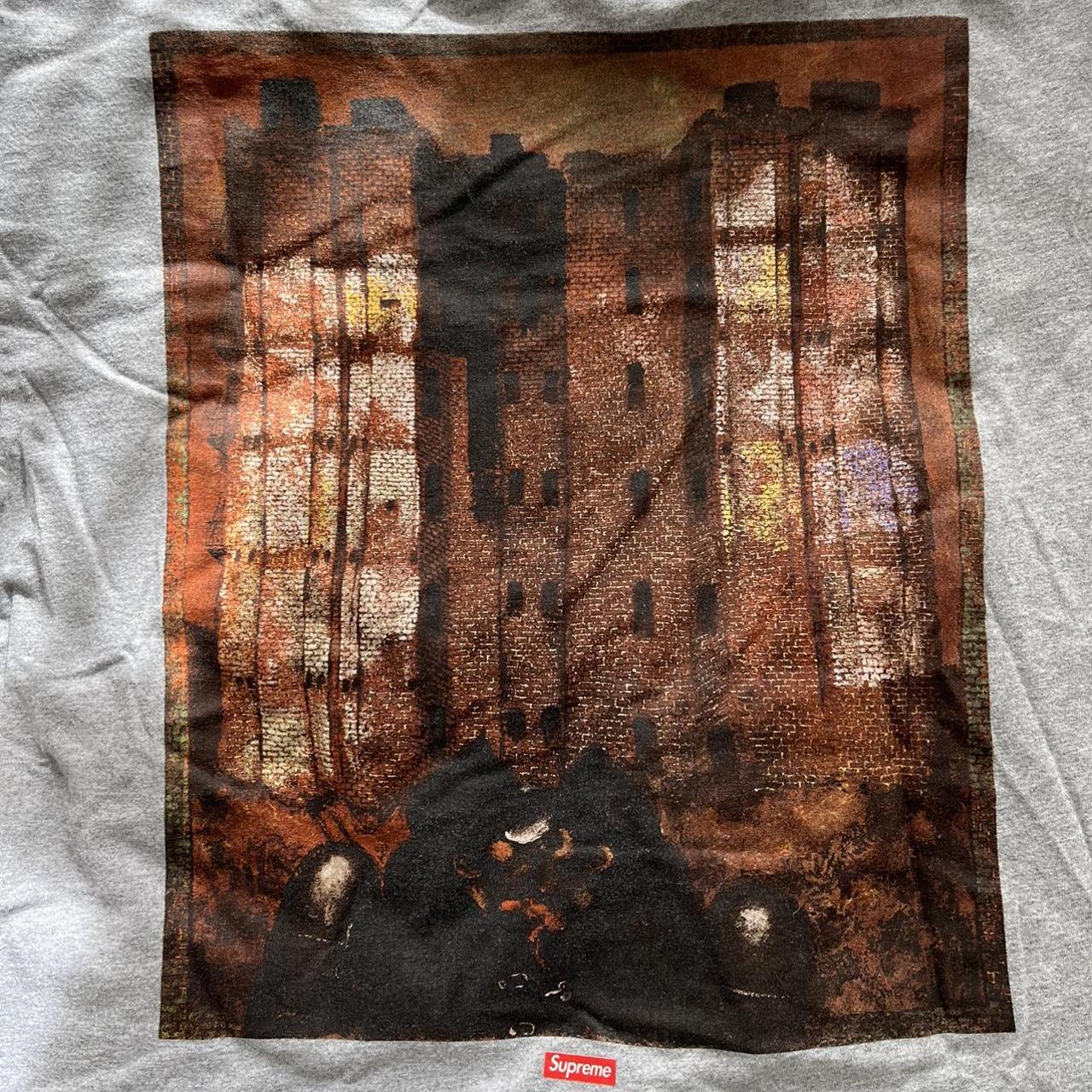 Supreme big 2025 heat tee