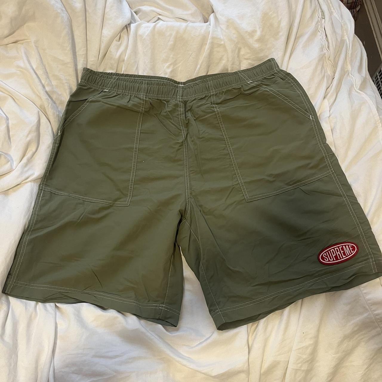 Supreme swim shorts. Brand new with bag, never - Depop
