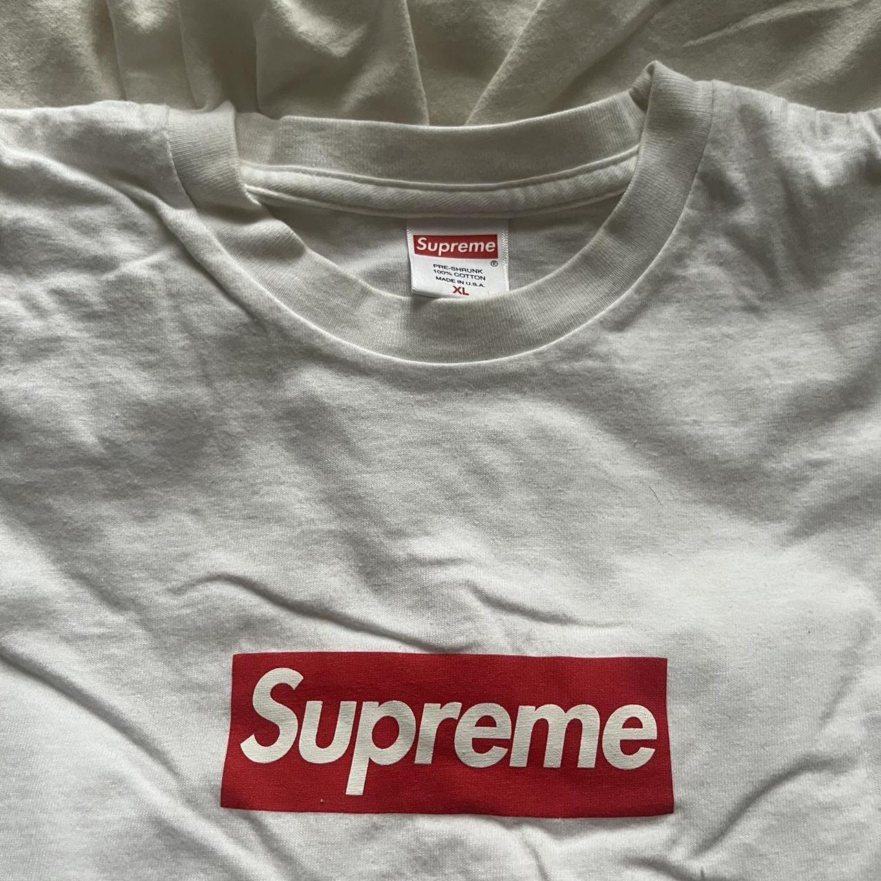 Supreme Box Logo L/S Tee Fall/Winter 2020 Size XL... - Depop