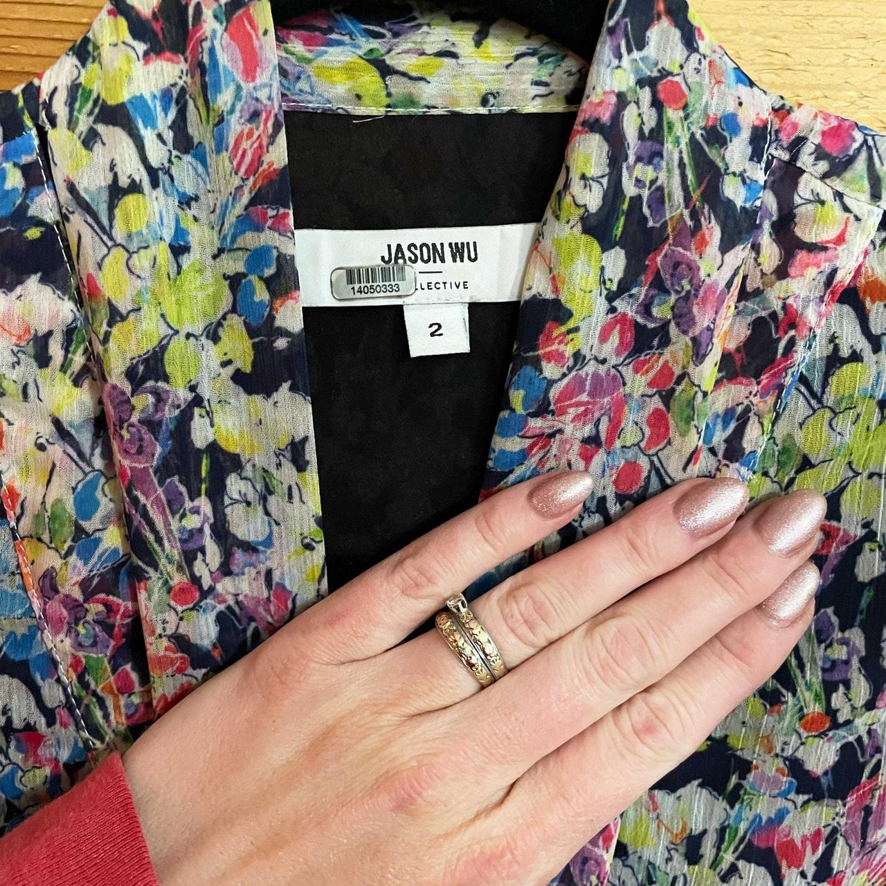 Jason Wu Women's Blouse - Multi - 2 – Jason Wu x … - image 3