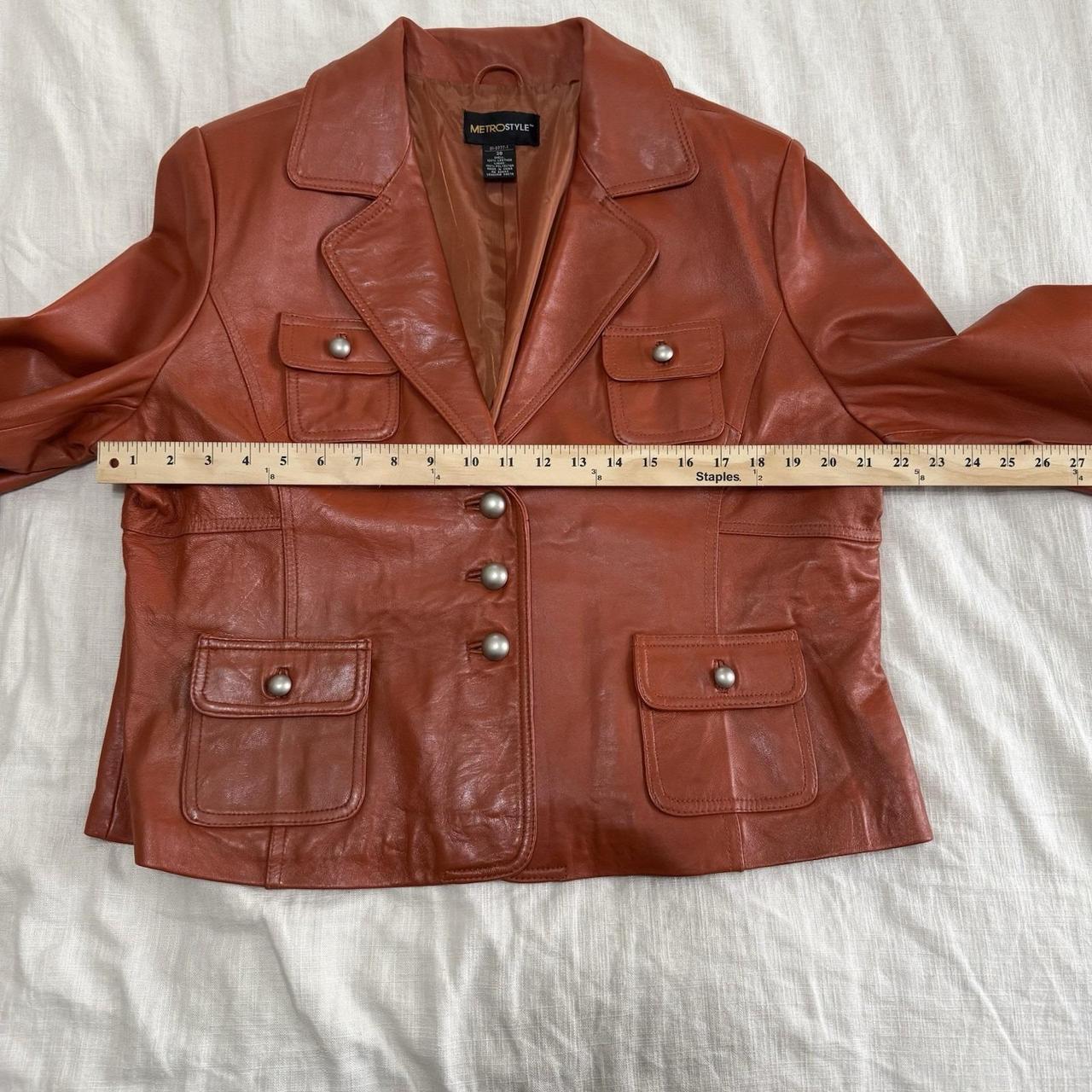 Women's Vest - Orange - 18 – VTG MetroStyle Women… - image 3