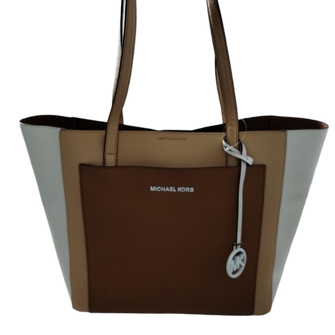 Michael Kors Gemma Large Colorblock Pocket Tote Bag | Depop