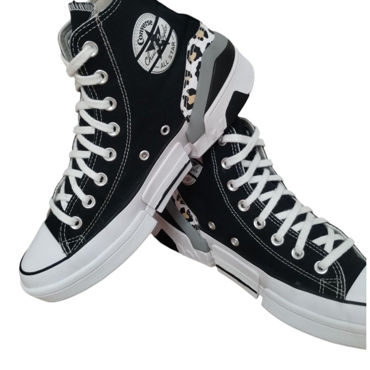 Converse Logo Cpx70 Converse Women's Cpx 70 Hi-Top Trainers Black
