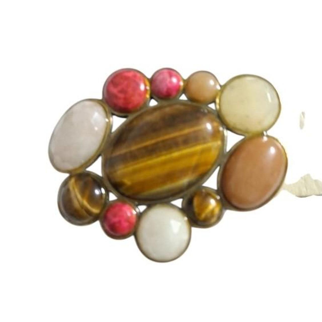 Fossil Women's Belt - Cream/Multi – Y2K Fossil St… - image 2