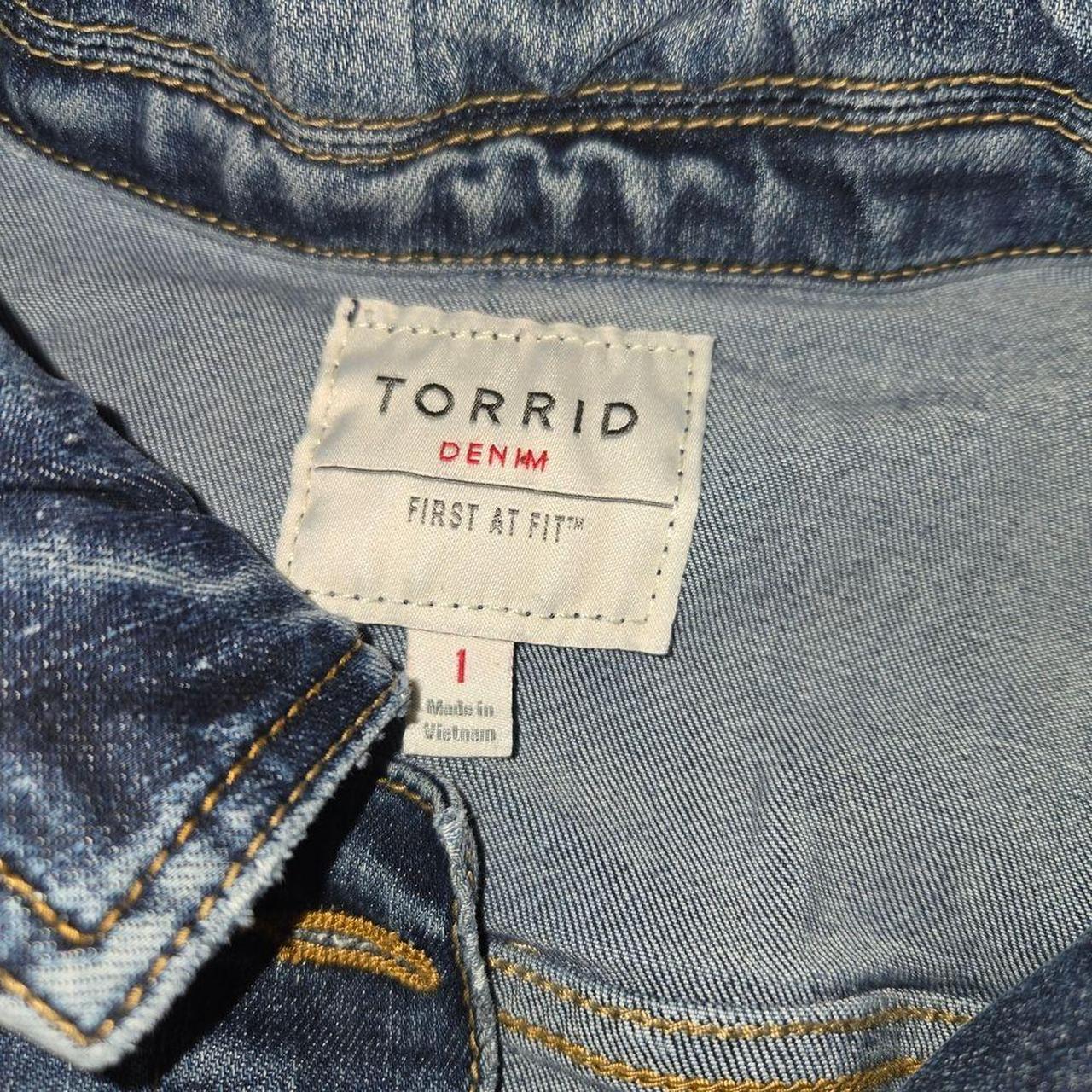 Torrid Women's Lightweight Jacket Jacket - Blue -… - image 3