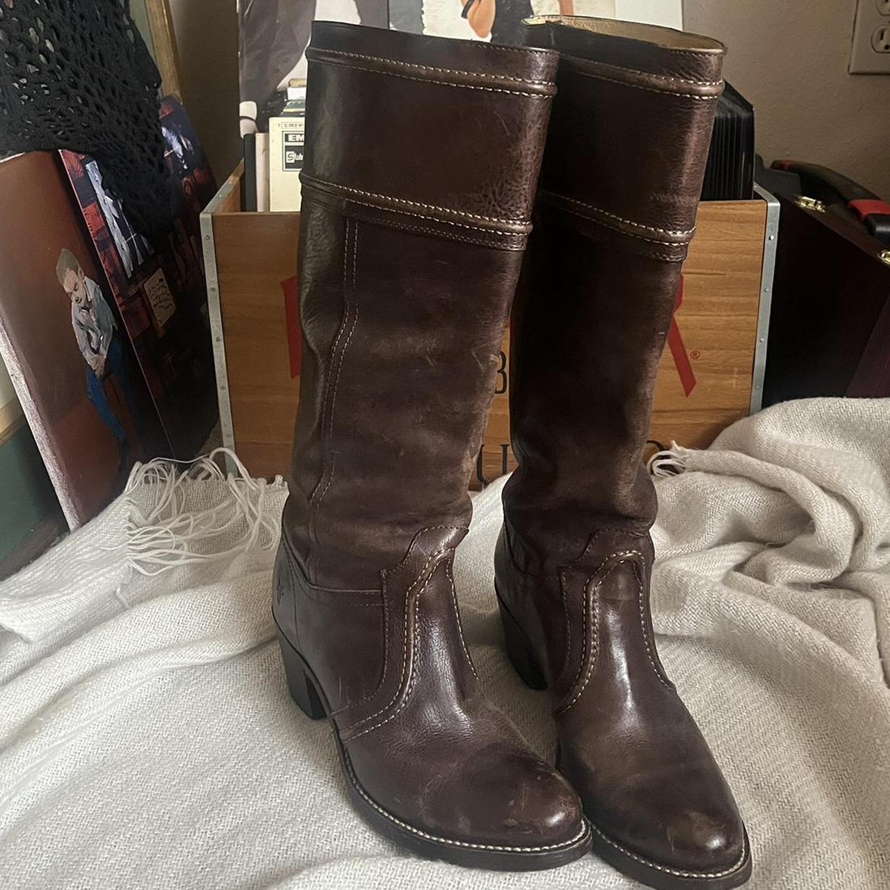 frye jane strappy boots