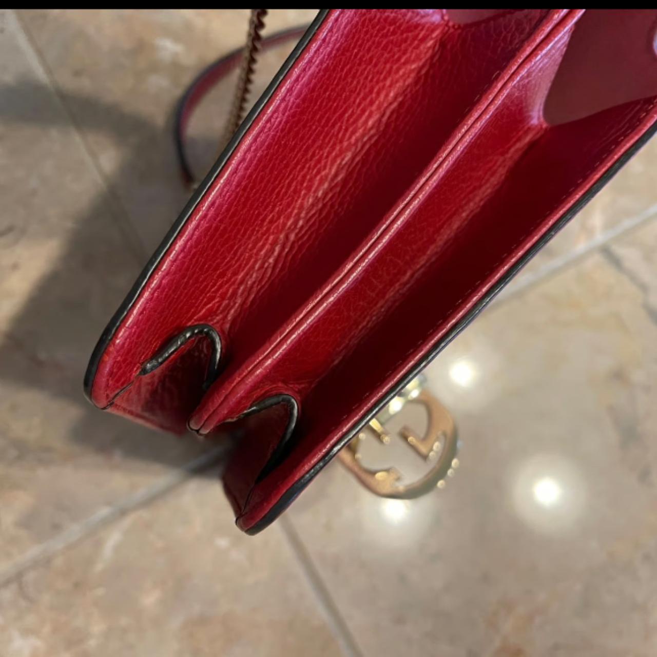 Gucci interlocking bag fashion red