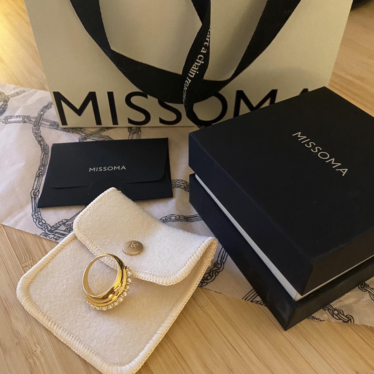 Missoma Women's Gold Jewellery Depop