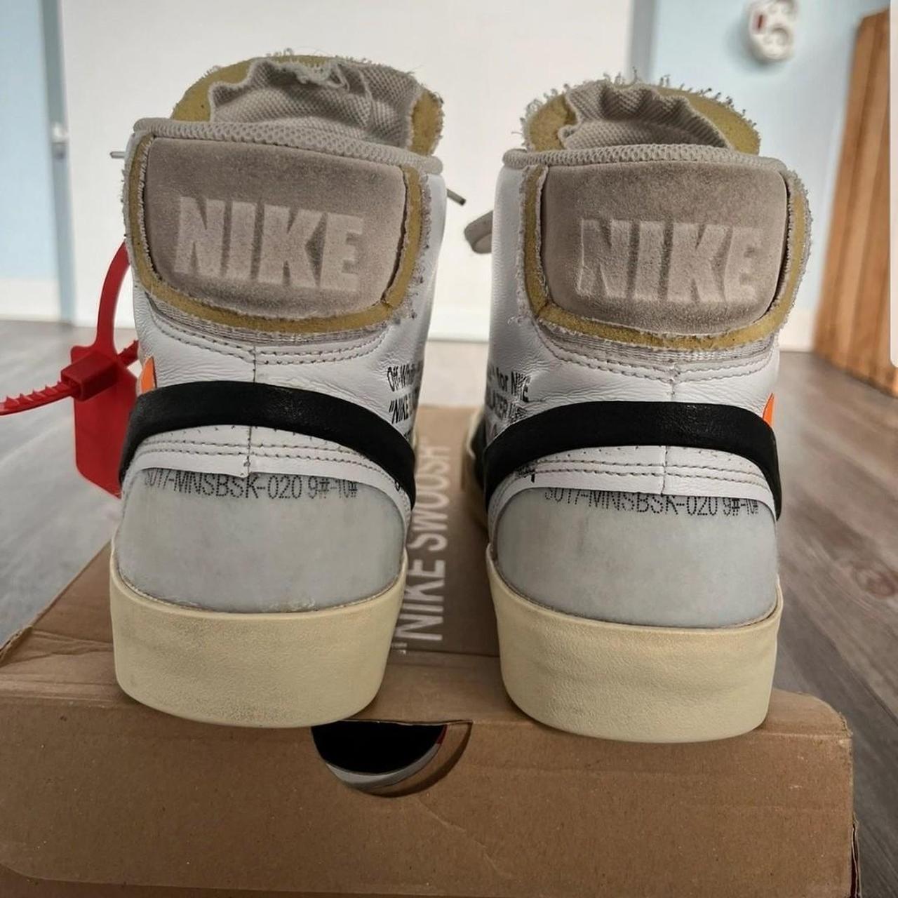 mens nike off white trainers