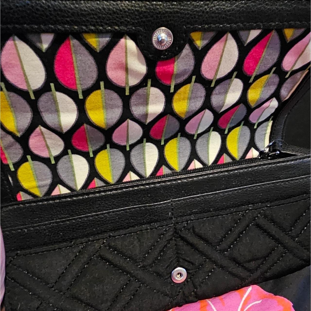 NWT Vera Bradley RFID Audrey Wallet, faux leather... Depop