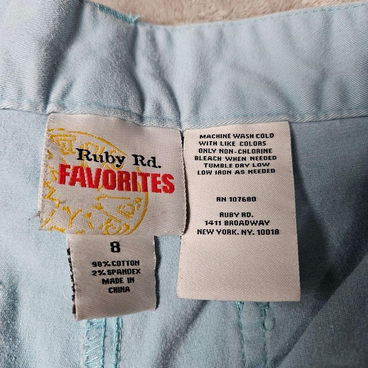 Ruby Rd. Women's Shorts - Blue - 8 – Ruby Rd. Fav… - image 4