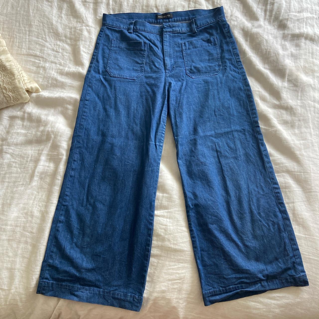 Banana Republic Women's Blue Jeans | Depop