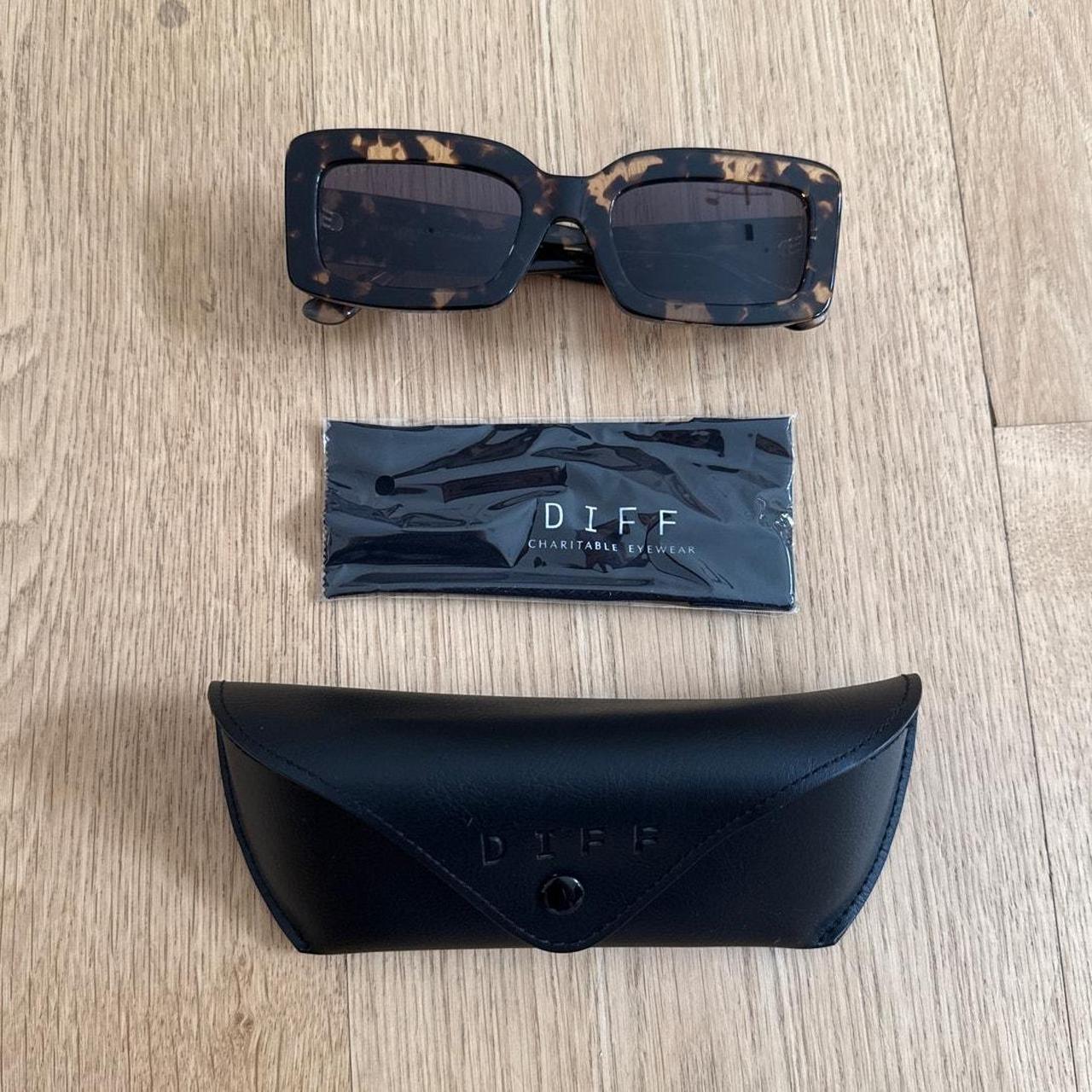 DIFF Women's Sunglasses - Brown/Black – DIFF Sung… - image 1