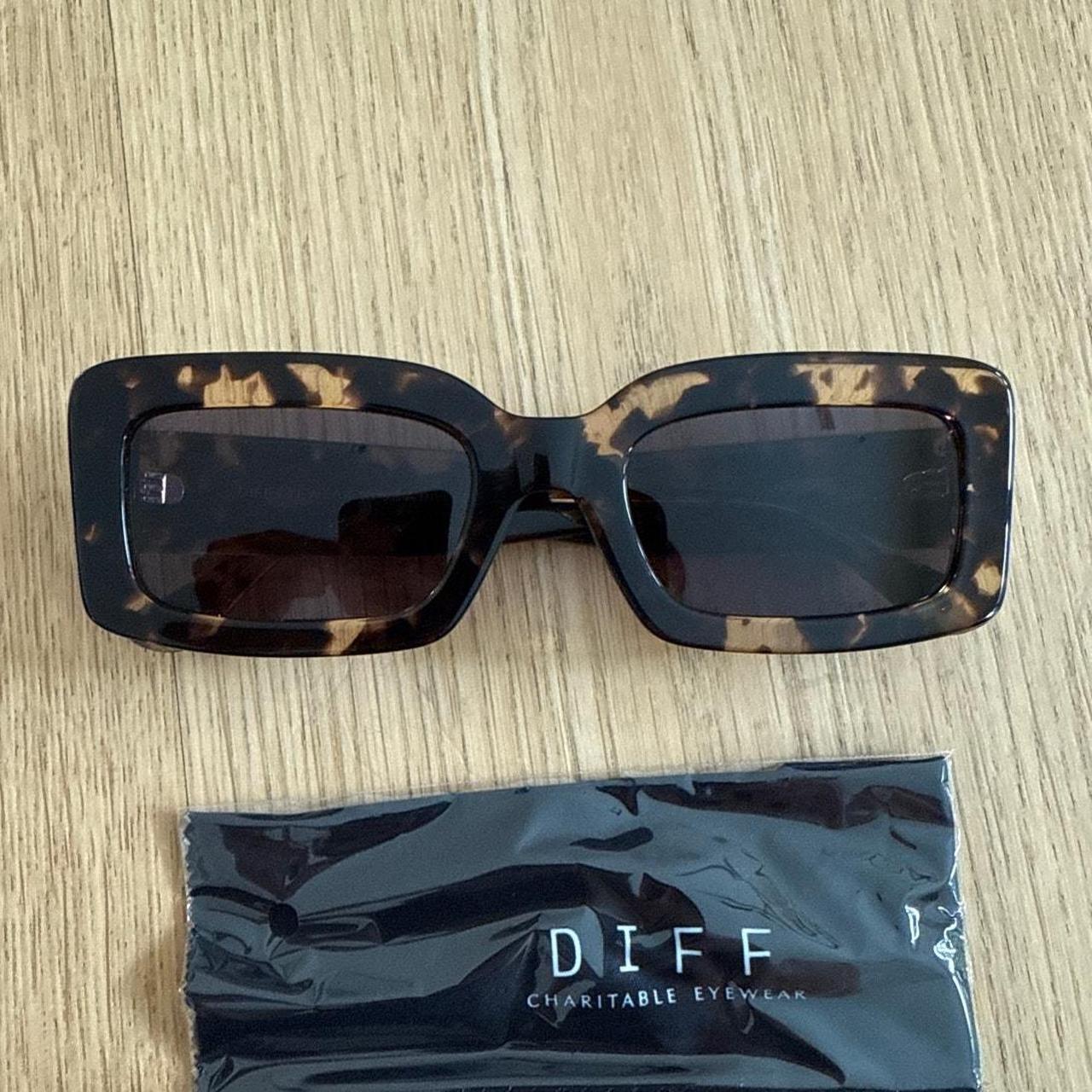 DIFF Women's Sunglasses - Brown/Black – DIFF Sung… - image 3