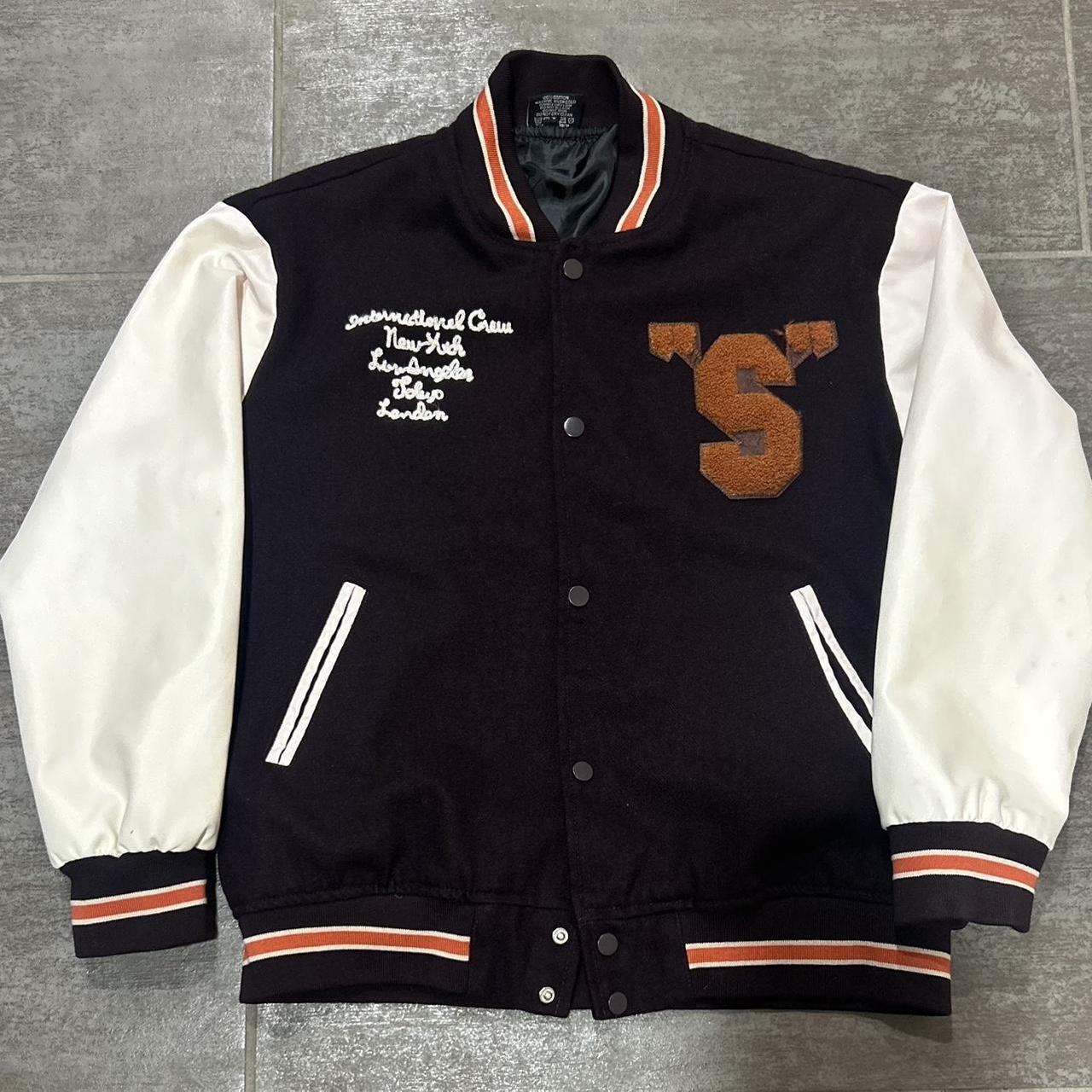 Stussy varsity-jacket - Depop