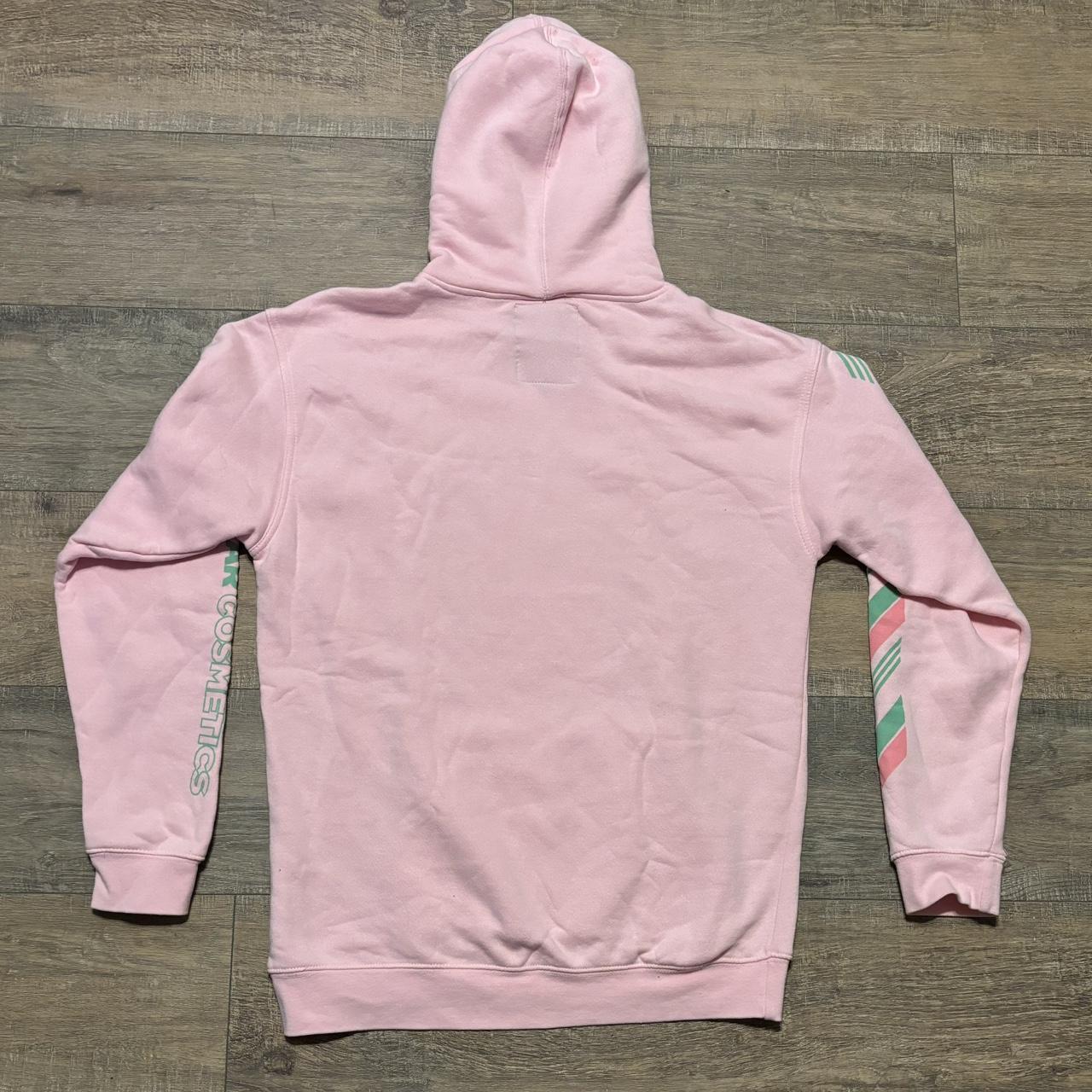 Jeffree star pink hoodie hotsell