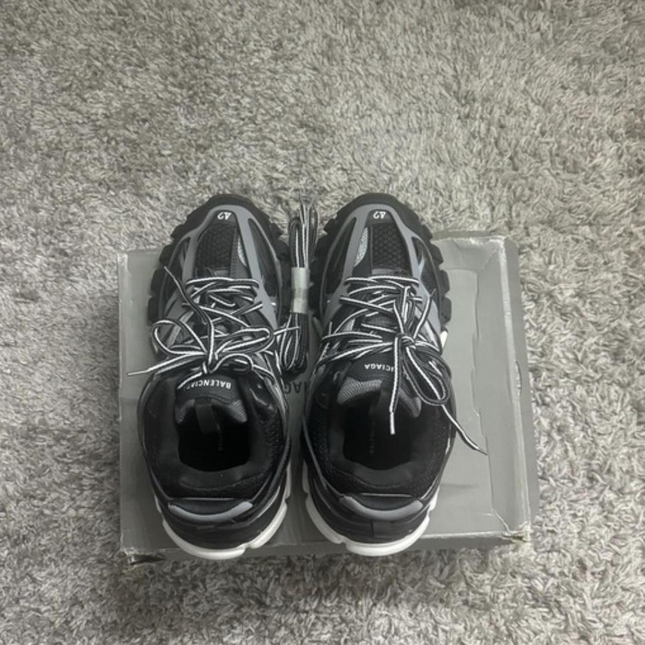 Balenciga tracks black grey and white - Depop