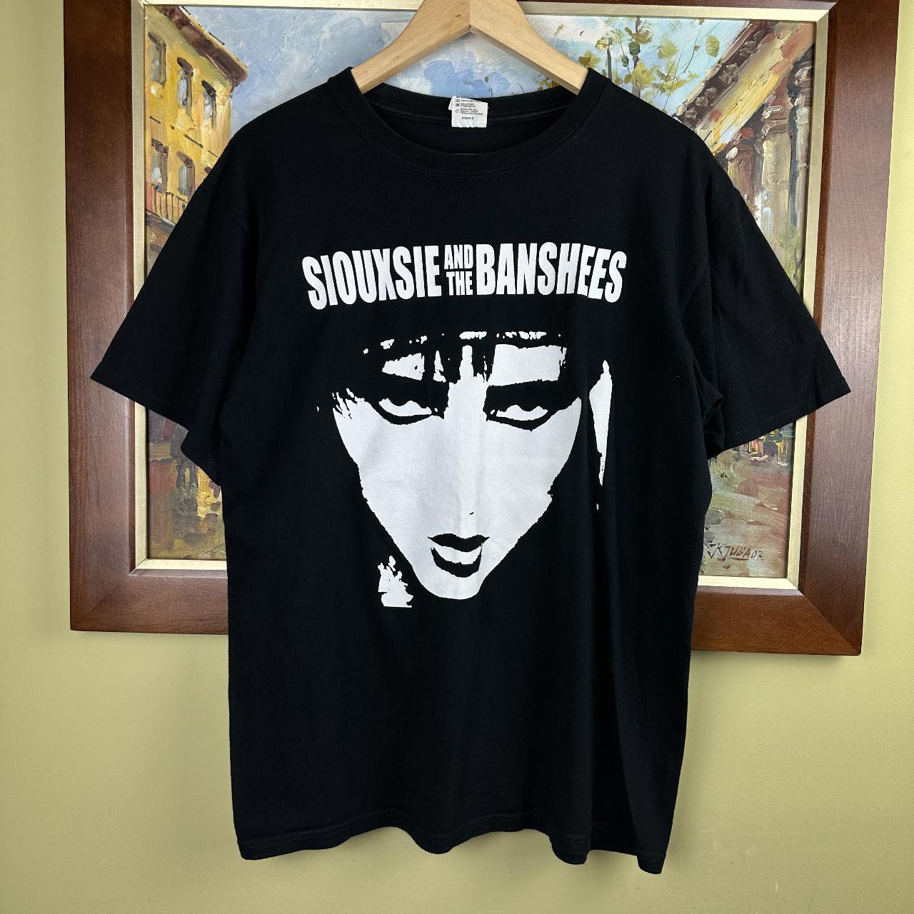 Vintage Rare Y2K 2000s Siouxsie selling And The Banshees Big Face T Shirt Mens Large