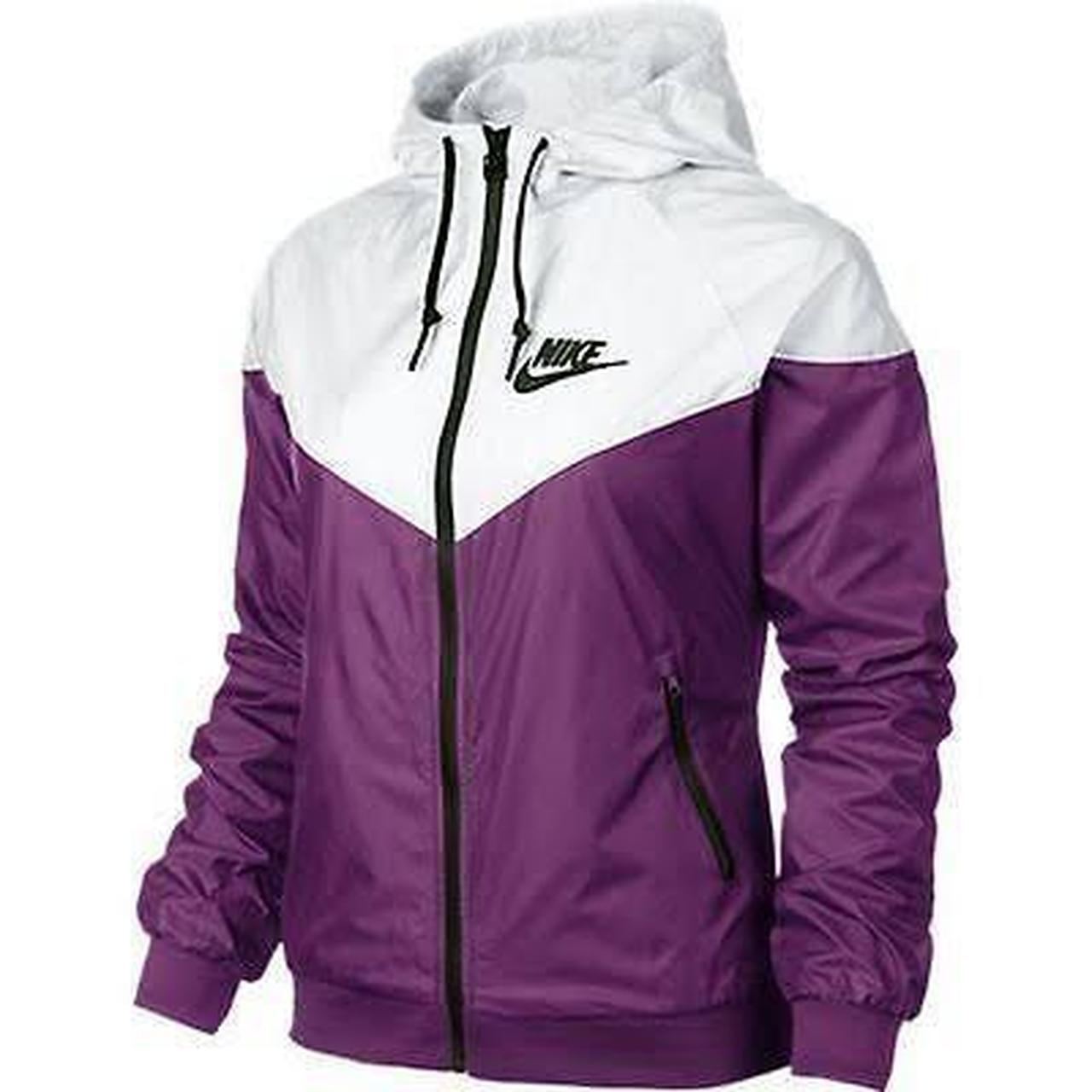 Nike windrunner jacket purple best sale