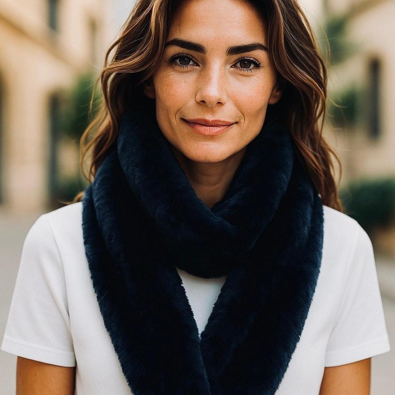 Source Unknown Women's Scarf - Black – Add a touc… - image 1