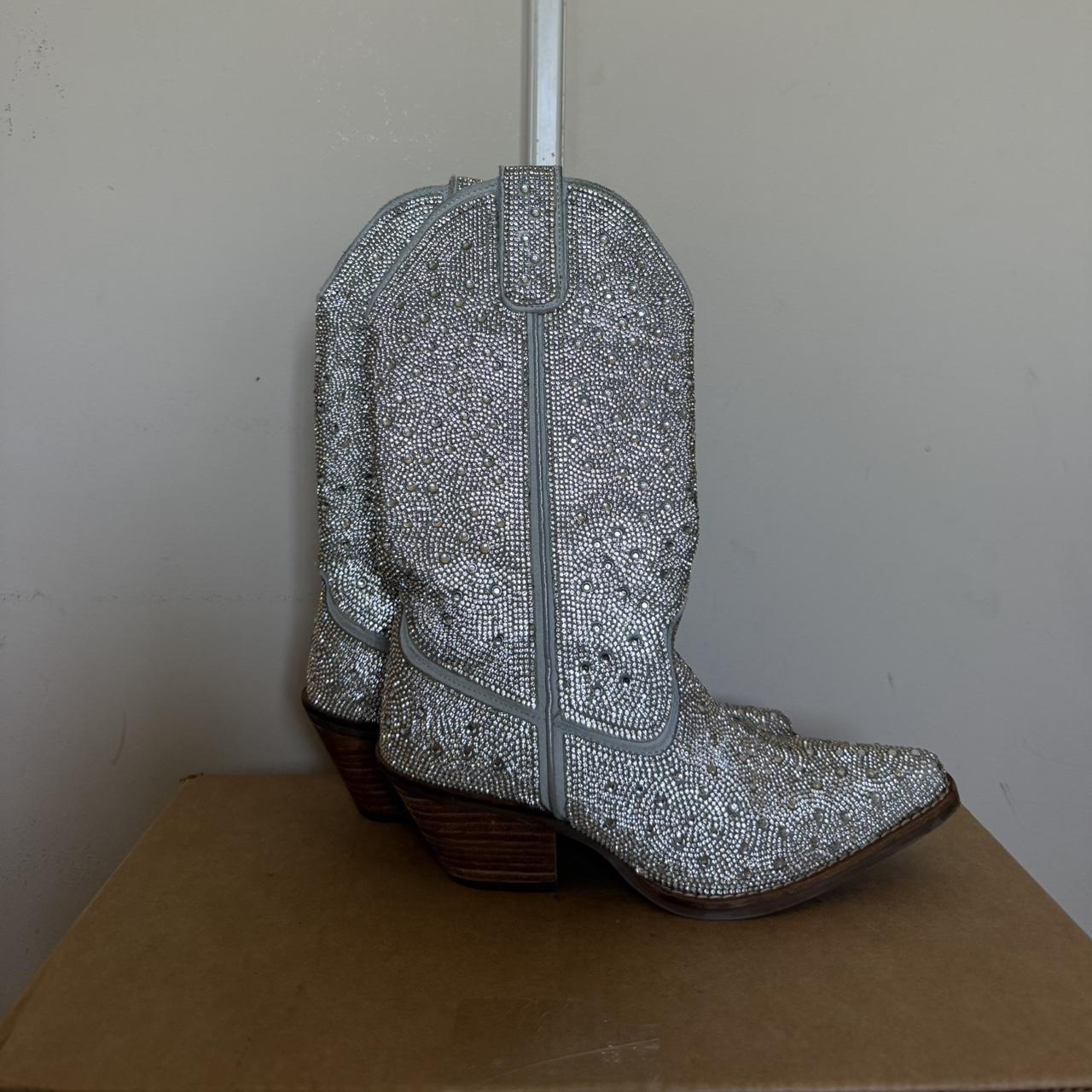 Dingo 1969 Women's Boots - Silver - US 6.5 – DING… - image 1