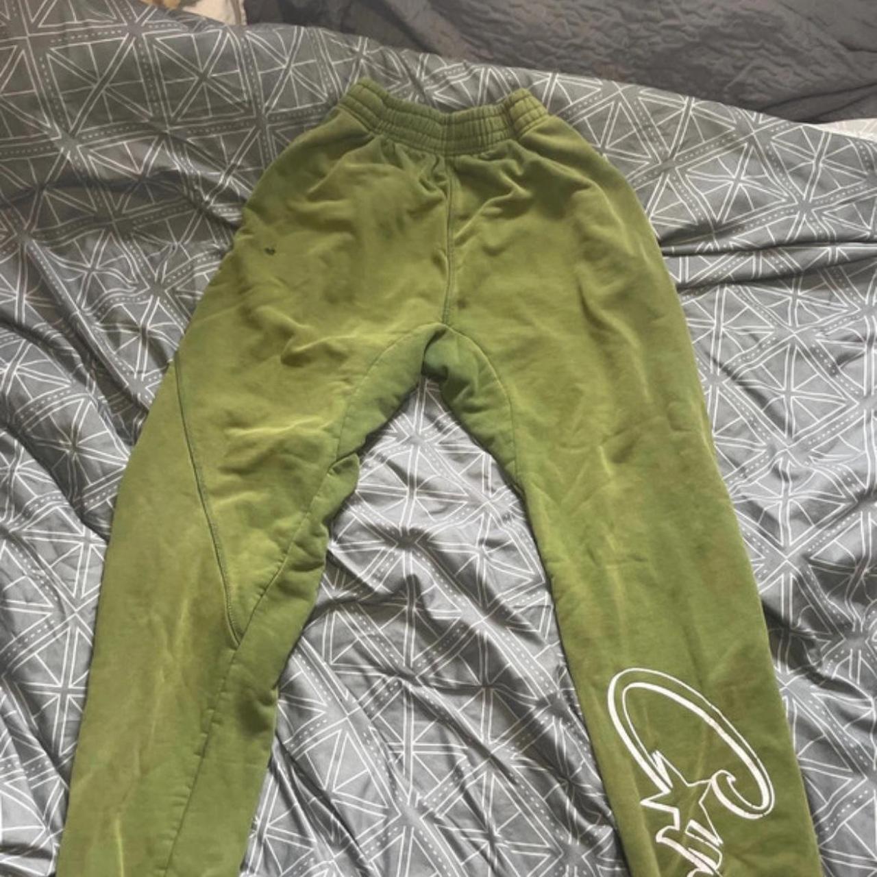 Corteiz joggers got a little hole and abit worn - Depop