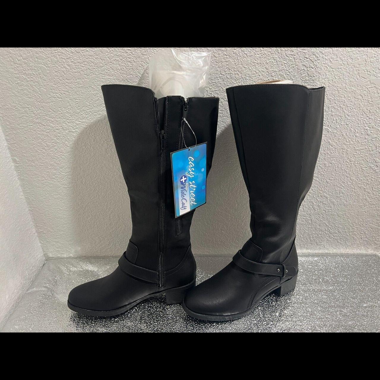 Easy street wide calf boots best sale