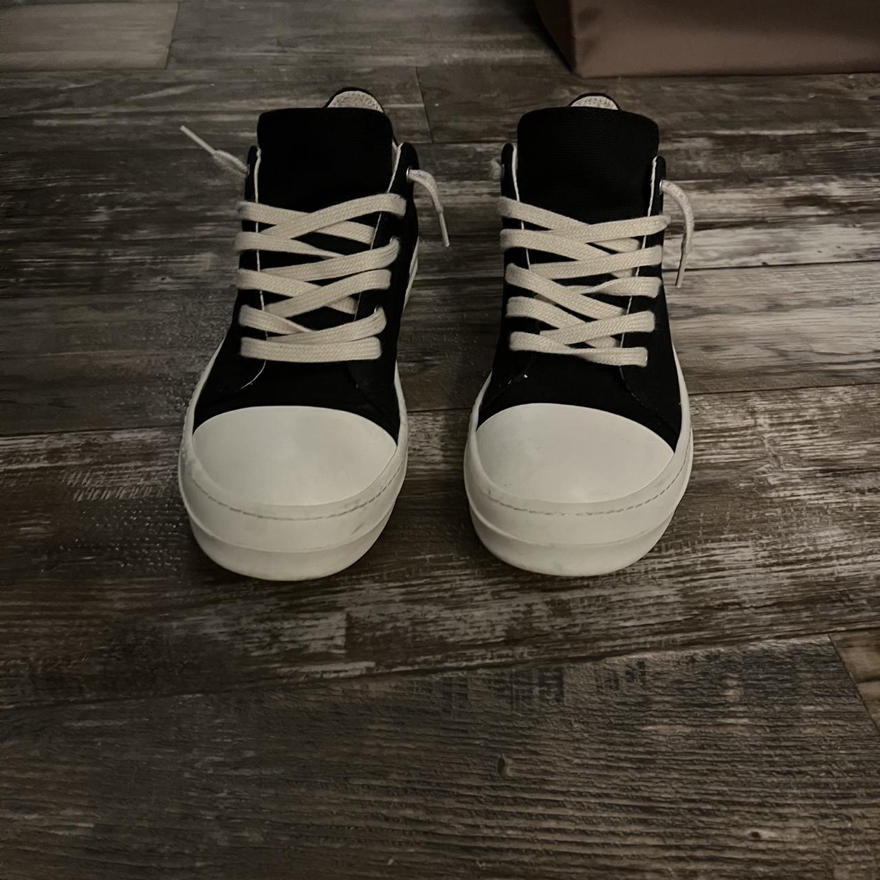 Rick Owens Men's Sneakers - Black - US 10 – Rick Owen