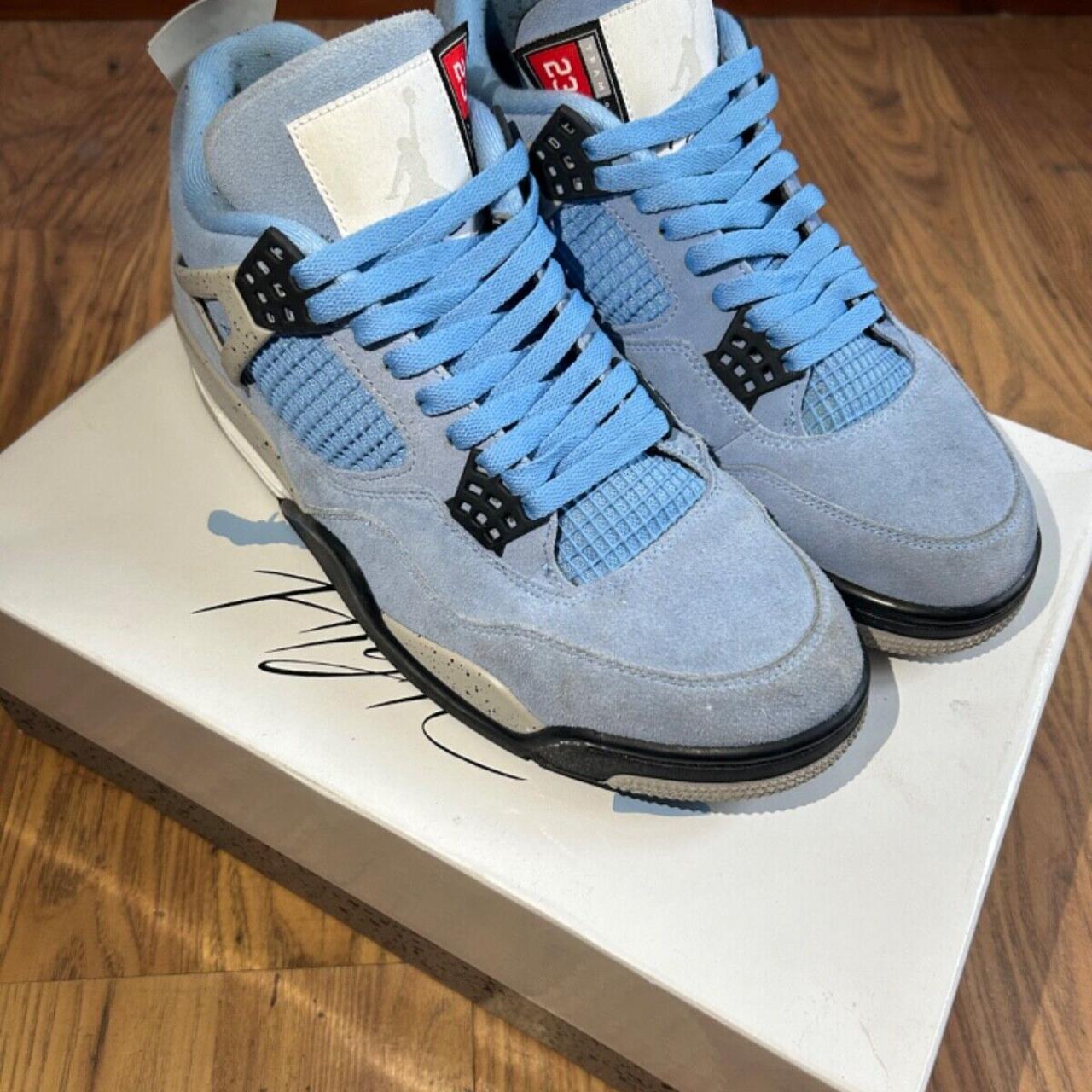 jordan 4's light blue