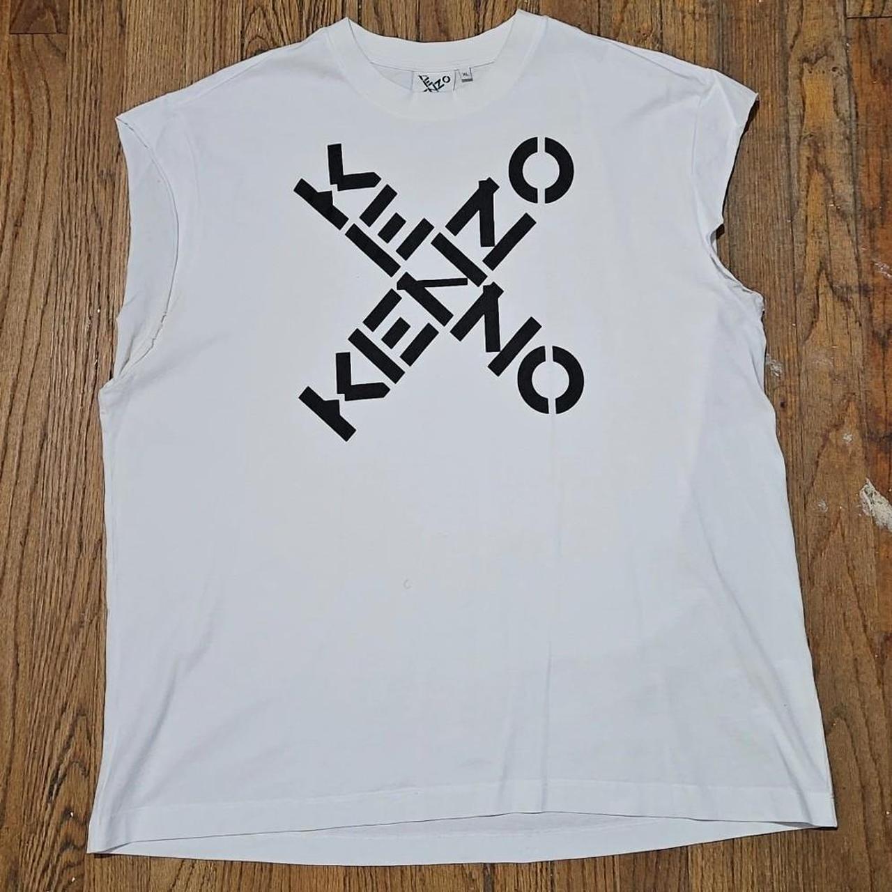 Kenzo sleeveless t shirt hotsell