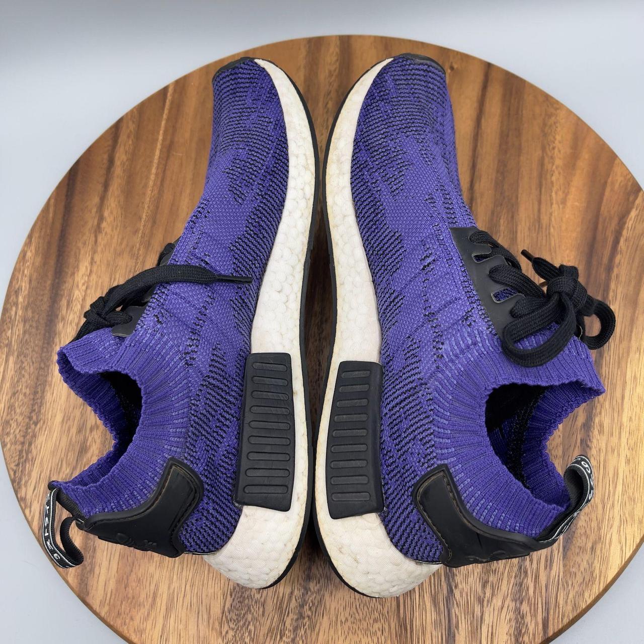 Adidas Mens NMD R1 Primeknit B37627 Purple Running. Depop