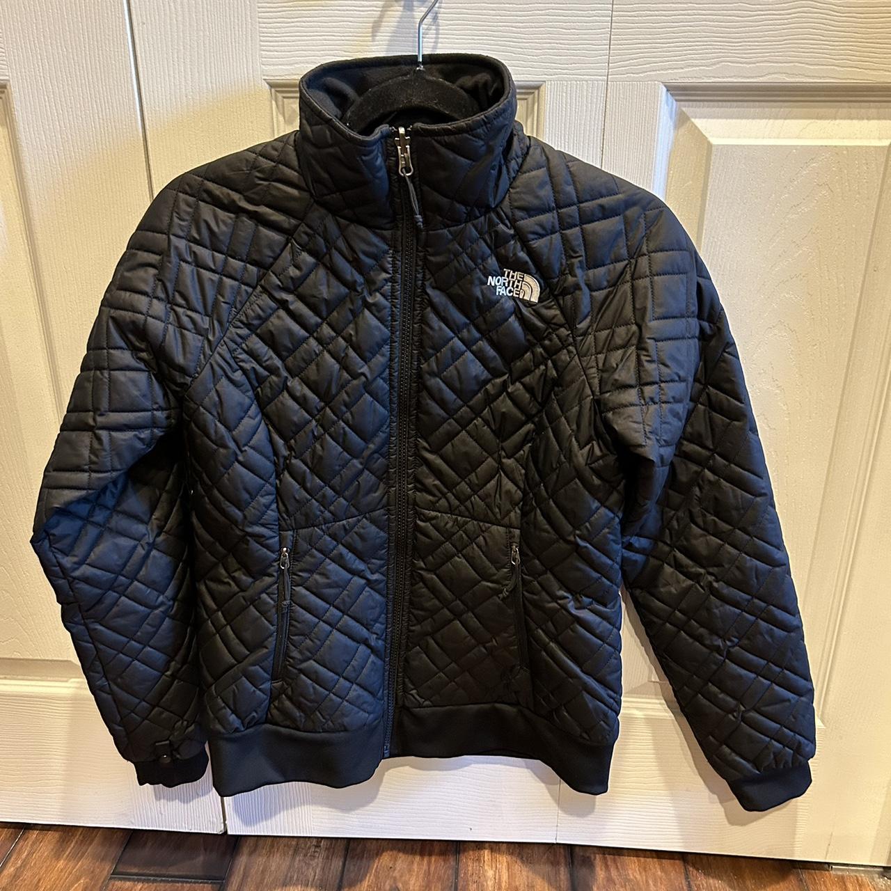 North face quilted bomber jacket best sale