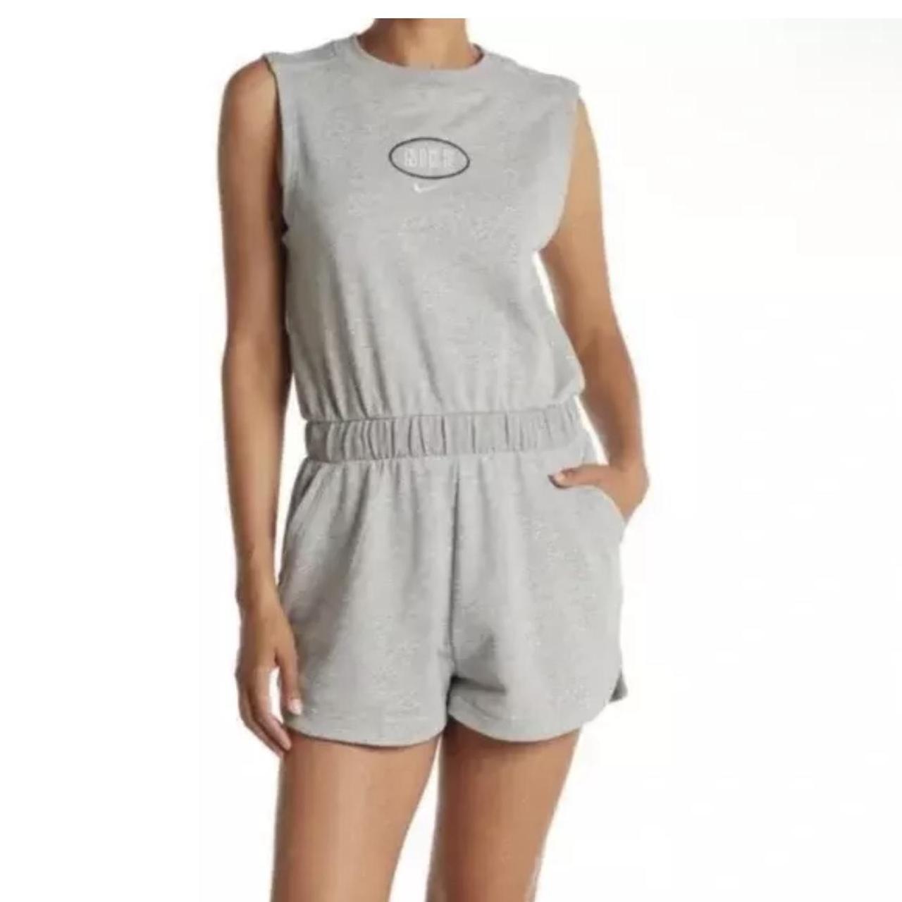 Nike Womens Gray high quality Casual Jumpsuit