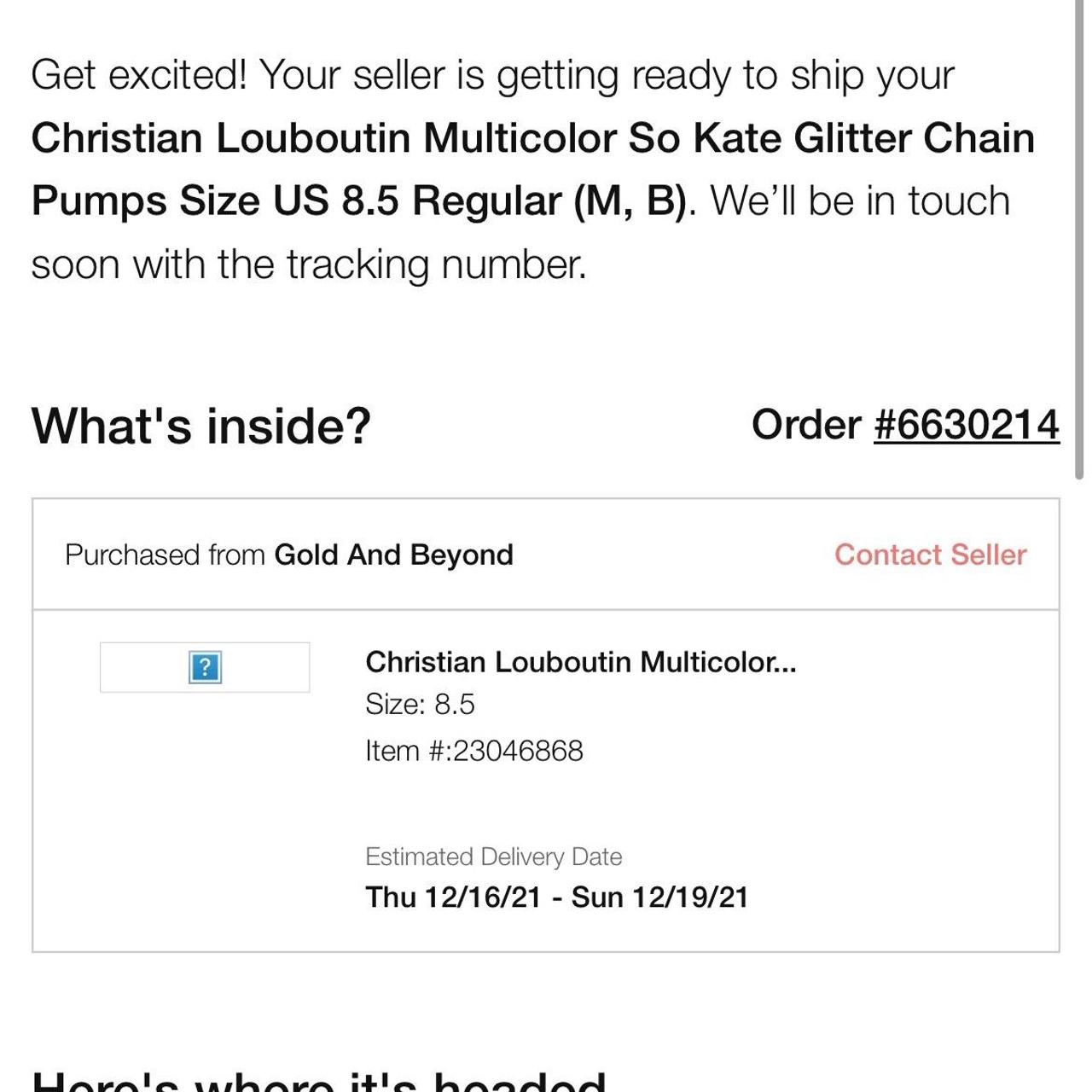 Christian Louboutin heels style So Kate 120... Depop