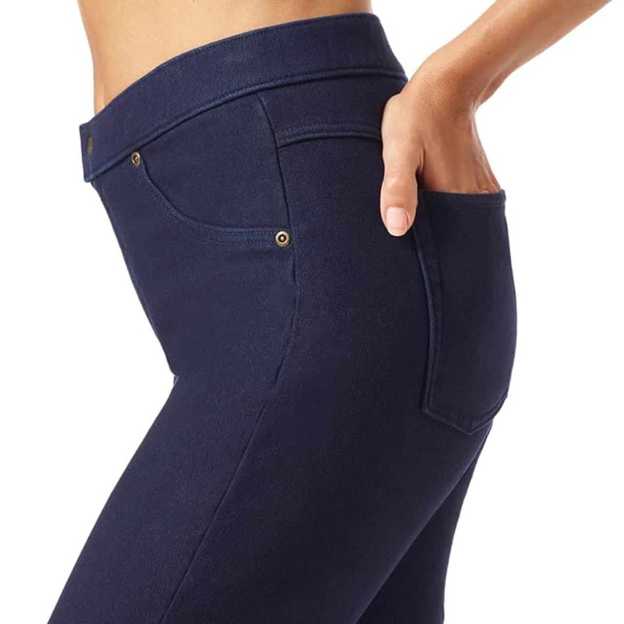 Hue navy blue leggings deals
