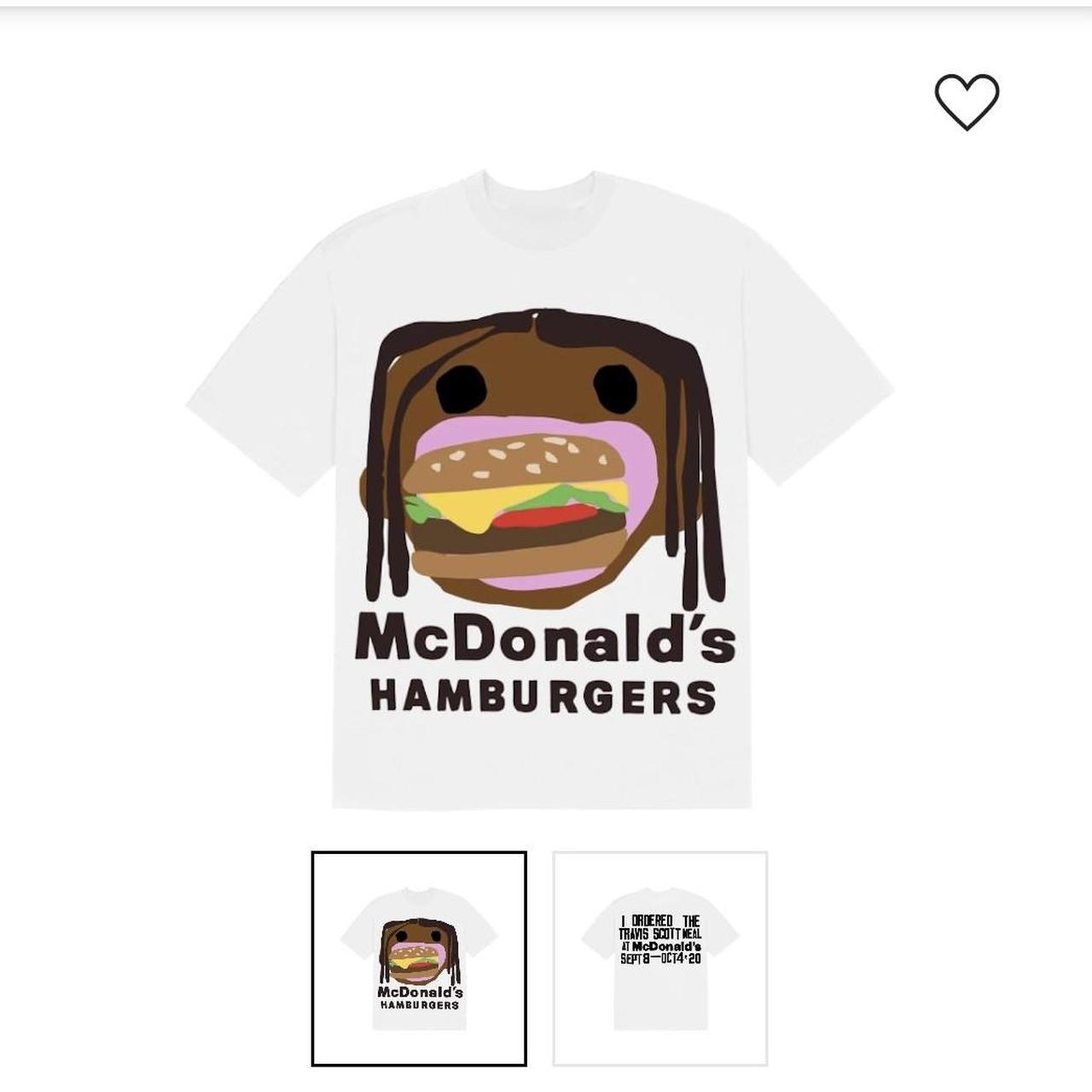 Brand new Cpfm x Travis Scott x McDonald s collab tee Depop