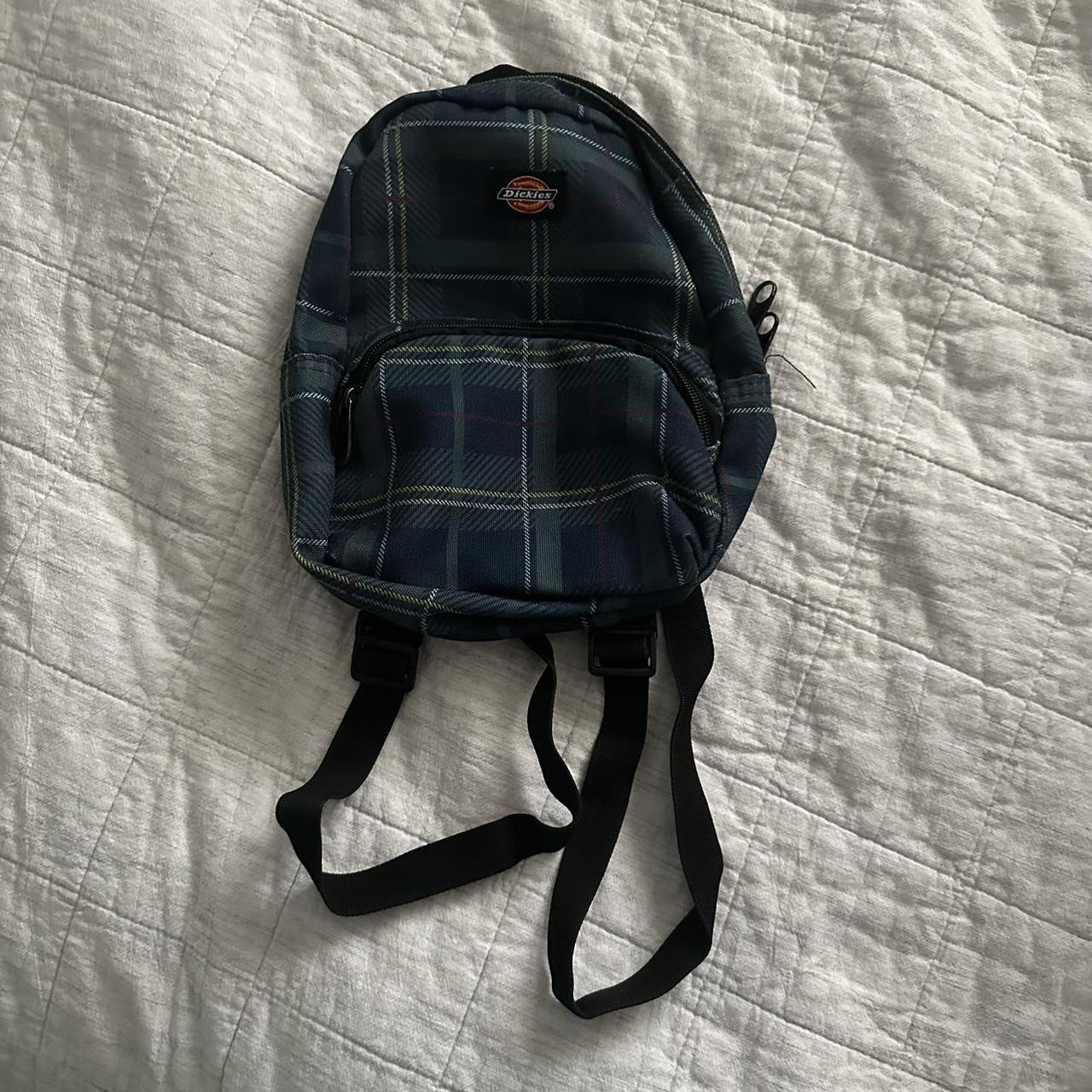 Dickies checkered 2025 mini backpack