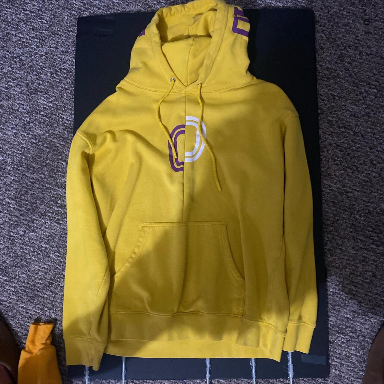 Overtime yellow hoodie sale