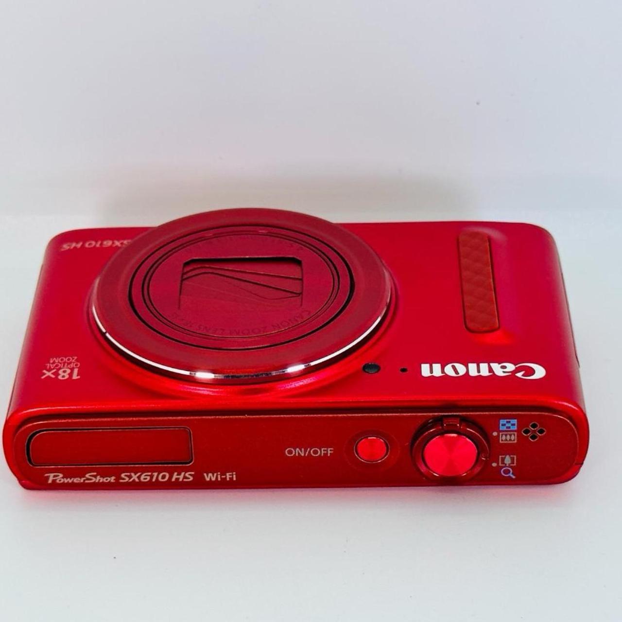 Canon PowerShot SX610 HS RED ❤️digital camera ❤️Rare | Depop