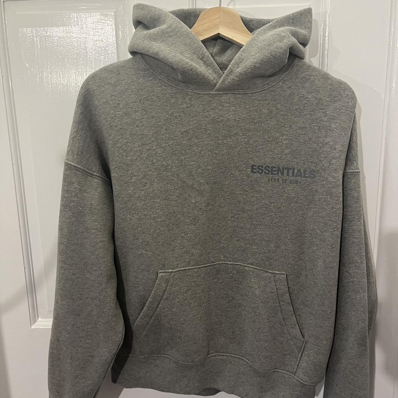 Fear of God Essentials Kids Hoodie Size: L/10 kids... - Depop