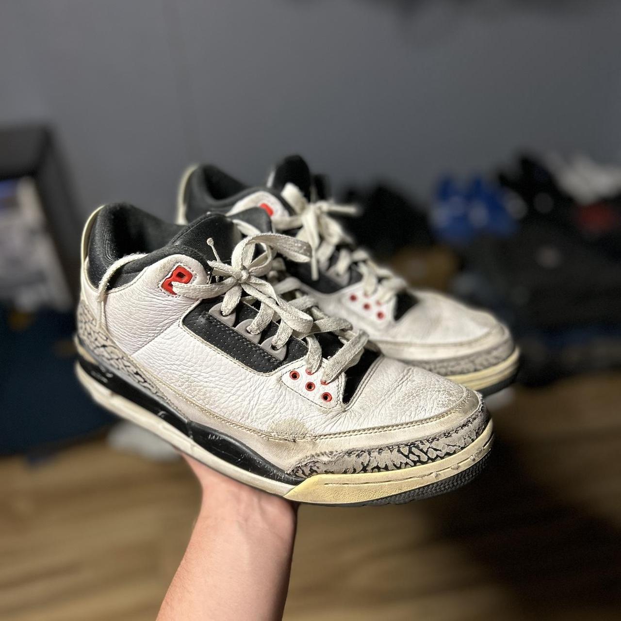 concrete jordan 3s