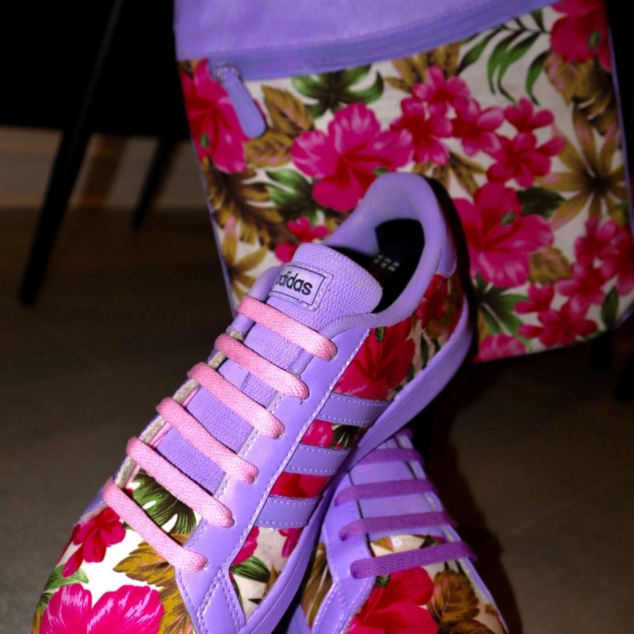 Adidas Flower Print Trainers Floral Sneaker Adidas Zx Flux Flower