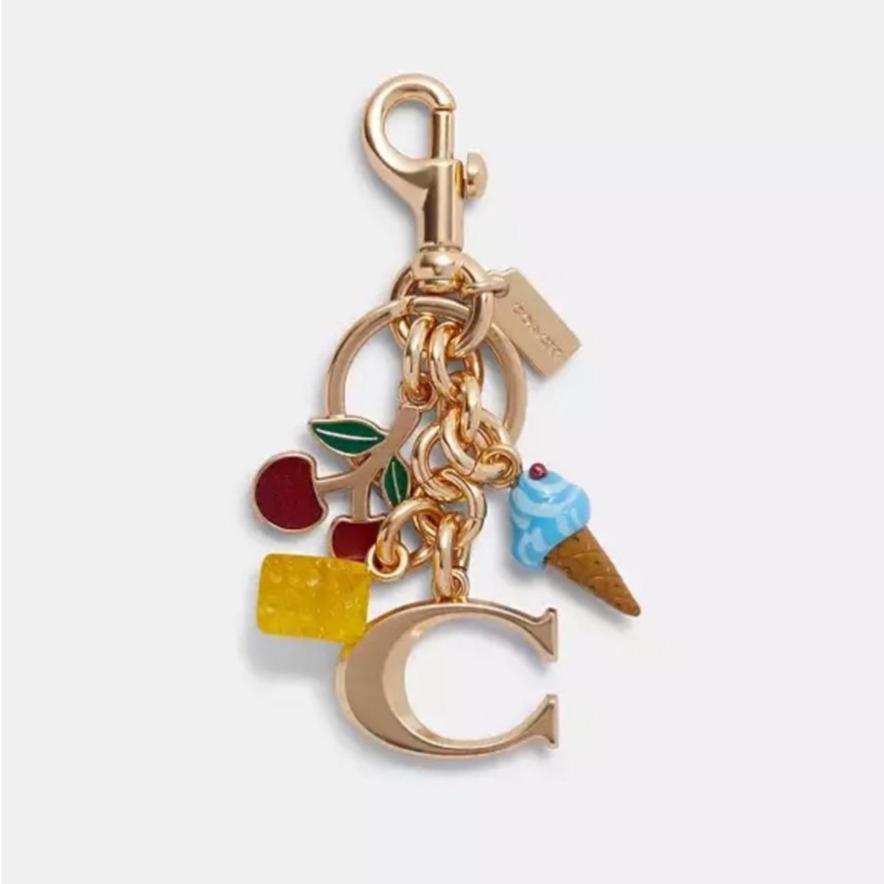 Coach Multi hot bag charm