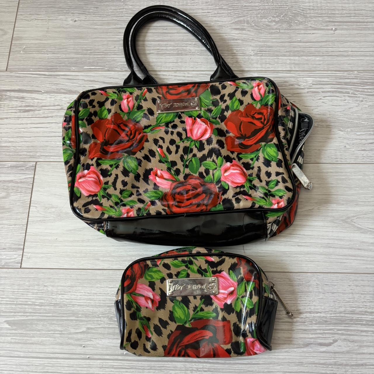 Betsey johnson cheetah print purse online