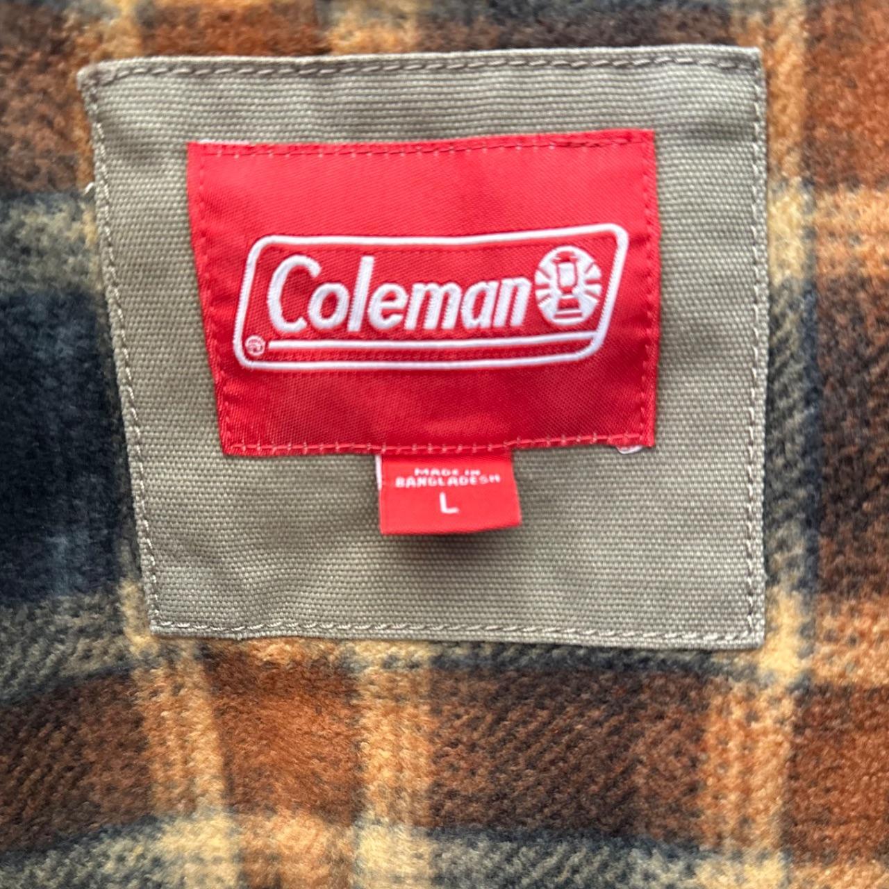 Source Unknown Men's Shacket Jacket - Brown/Khaki… - image 4