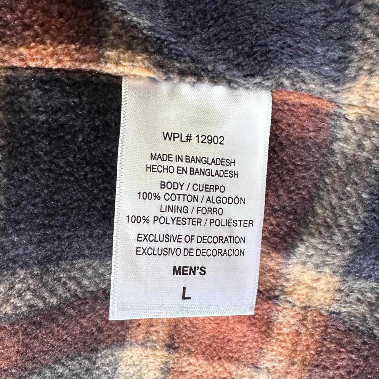 Source Unknown Men's Shacket Jacket - Brown/Khaki… - image 5