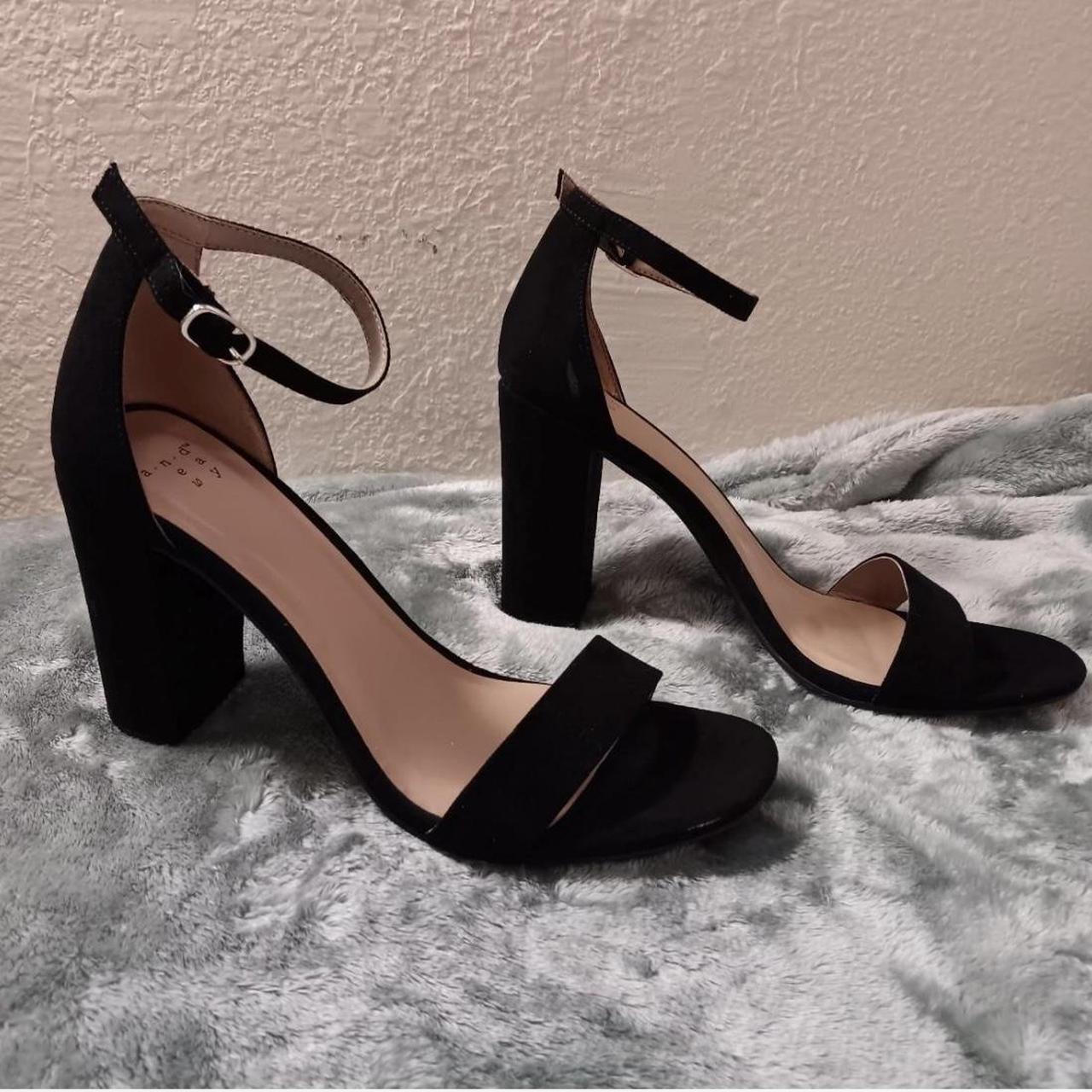 black formal high heels size 8 women s Price