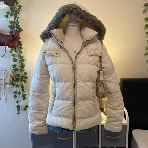 ジャケット・アウター y2k fur camouflage parker Y2k fur-jacket - Depop
