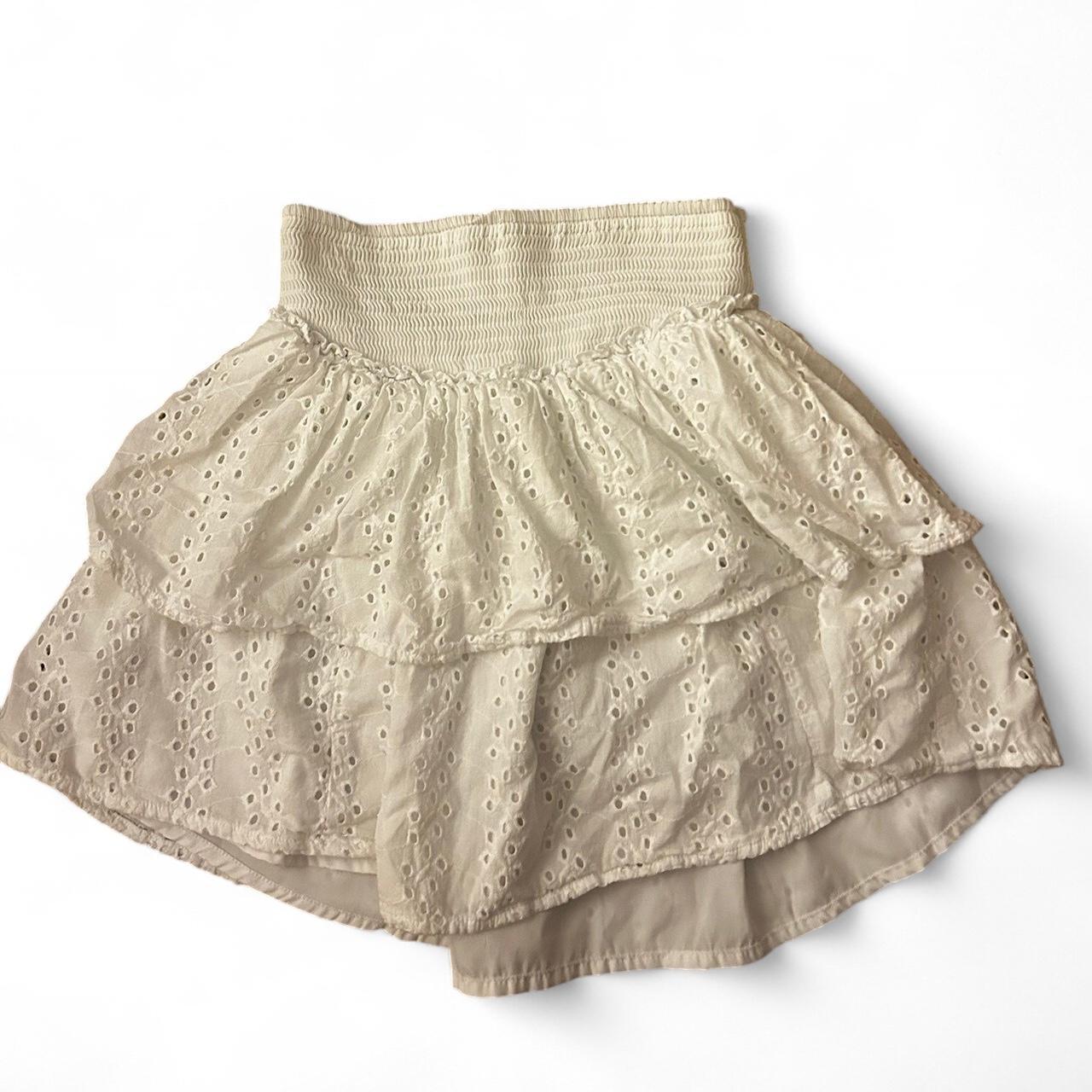 Hollister Co. Women's Skirt - White/Cream - S – V… - image 1