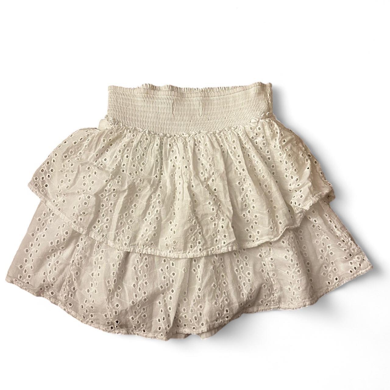 Hollister Co. Women's Skirt - White/Cream - S – V… - image 2